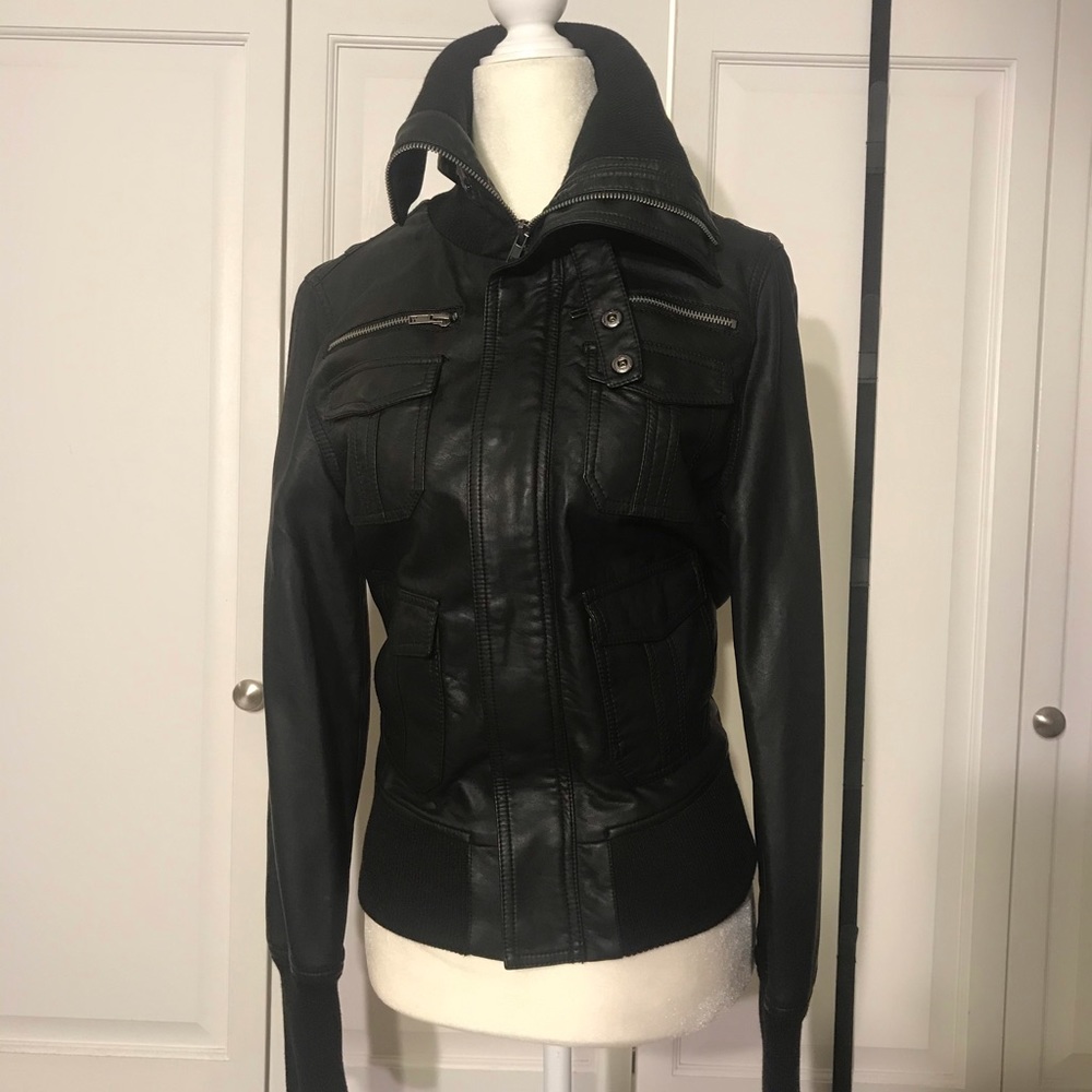 Leather jacket